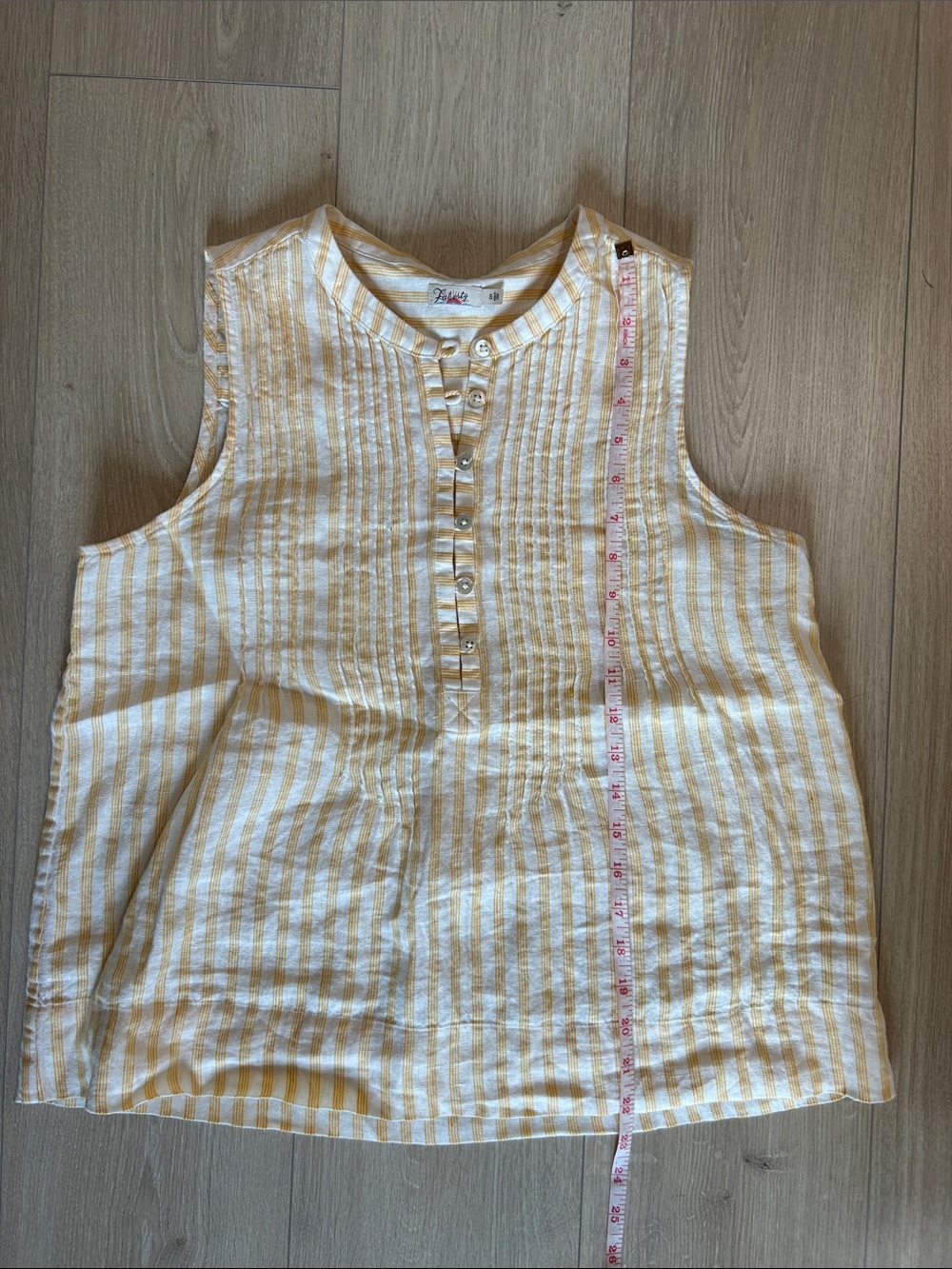 Fatherty Linen Top - size small - Picture 4 of 4